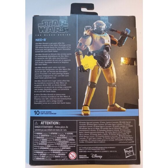 Star Wars Black Series NED‑B Deluxe – Hasbro 6" Action Figure, Mint Condition - Picture 2 of 4